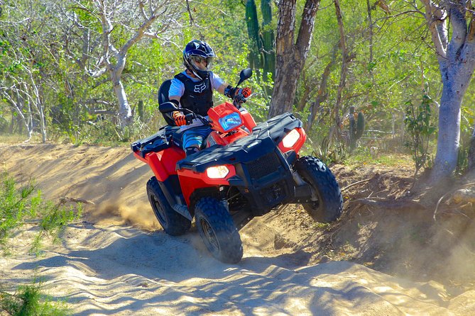 4x4 ATV Adventure with Tequila Tasting and Mexican Buffet Lunch - Riding the cactus trails and beach