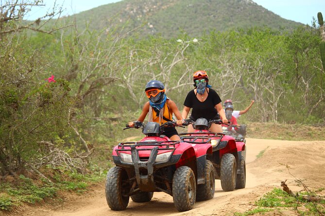 ATV, Beach and Desert Adventure with Tequila Tasting - Riding the Baja trails near Playa Migrino