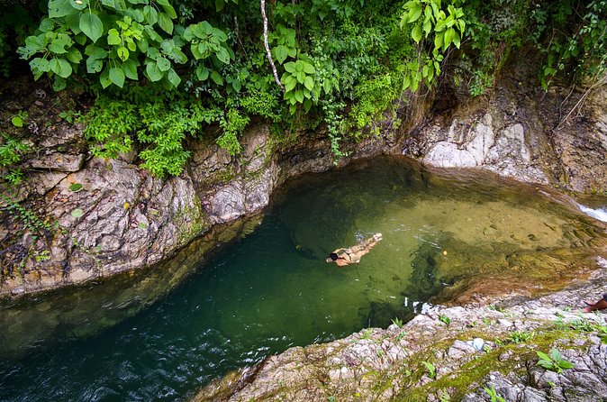 ATV Tour in Puerto Vallarta, waterfall and tequila tasting. - The waterfall, pools, and mountain restaurant