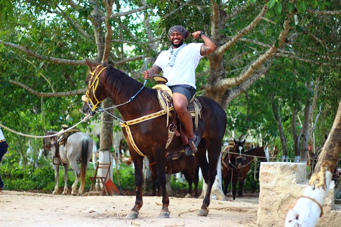 ATV Ziplines, Cenote, Lunch, Horseback Riding and Tequila Tasting - Key points at a glance