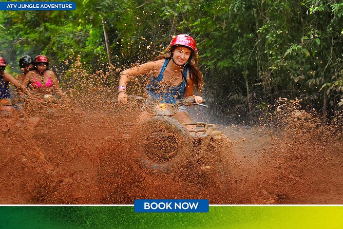 ATV, Ziplining & Cenote Tour, Transportation & Tequila Tasting - Leaving Cancun for the Mayan jungle