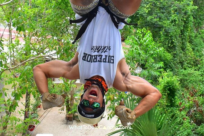 ATV, Ziplining & Cenote Tour, Transportation & Tequila Tasting - Five jungle ziplines and three bridges