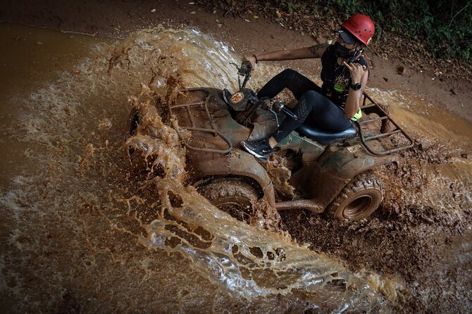 ATV, Ziplining & Cenote Tour, Transportation & Tequila Tasting - Tequila tasting and the included snack