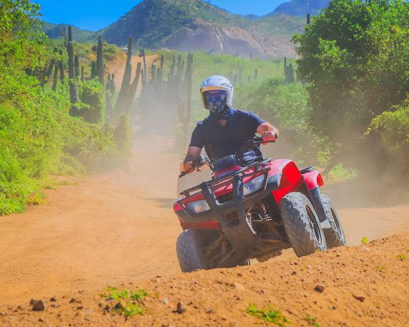 Cabo: Beach & Desert Single ATV Tour with Tequila Tasting - Key points to know before you book