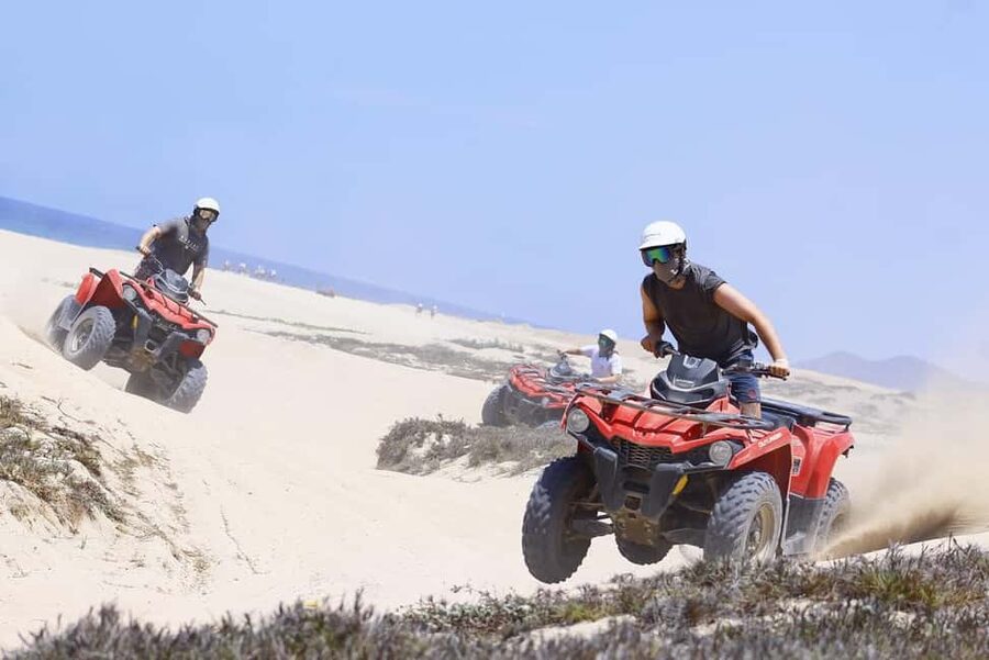 Cabo San Lucas: Beach & Desert ATV Tour with Tequila Tasting - Safety, guides, and the pace of the group