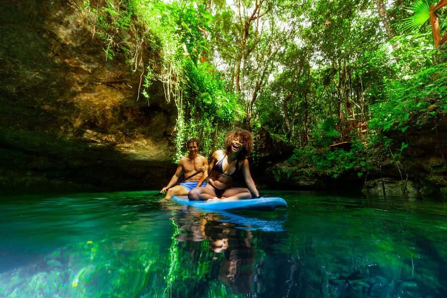Cancún: Cenotes Adventure with Tequila Tasting & Mayan Snack - The journey from Cancún, Playa del Carmen, or Akumal