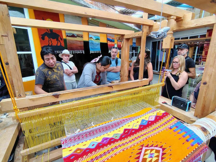 Check out Hierve el Agua, Mitla, the Tule Tree, Rugs, and a Mezcal Distillery Tour - Seeing Teotitlán del Valle’s rug-making tradition