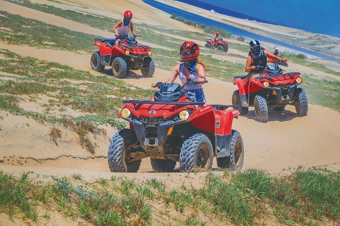 Combo Horseback Beach Ride & ATV Adventure. Tequila Tasting - Riding horseback from the ranch to Migrino Beach
