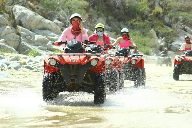 Combo Horseback Beach Ride & ATV Adventure. Tequila Tasting - Who will enjoy this most