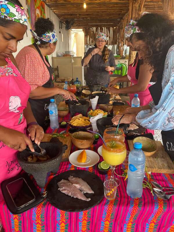 Costa Maya :Cooking Class +Margaritas & Mezcal tasting - A relaxed Costa Maya cooking class, not a rushed kitchen lesson