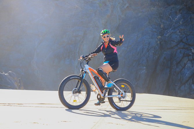 Electric Bike Beach Adventure with Tequila Tasting and Lunch - Riding from the ranch to the Pacific beach