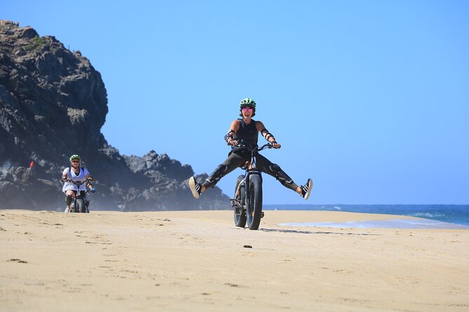 Electric Bike Beach Adventure with Tequila Tasting and Lunch - Desert trails, cactus, and easy climbs