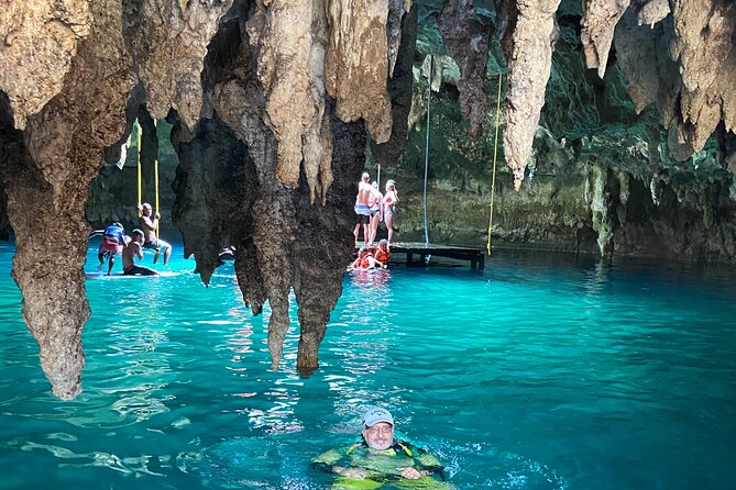 Family ATV Cenote Five Zip Lines Photos Taco Lunch Tequila Taste - Getting there from Cancun