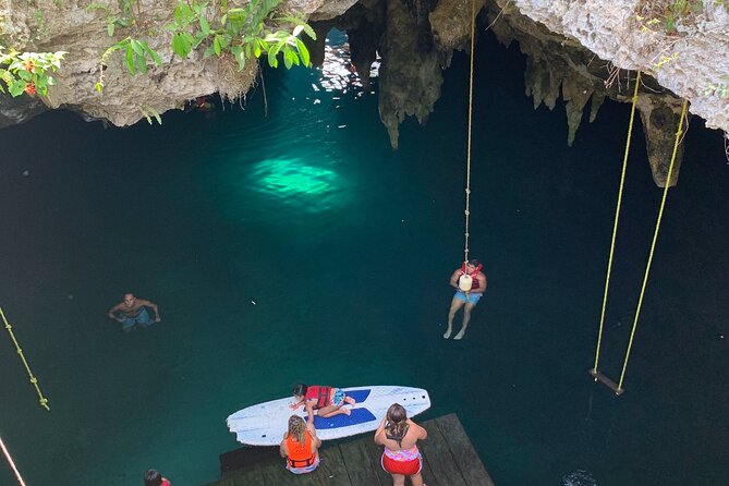 Family ATV Cenote Five Zip Lines Photos Taco Lunch Tequila Taste - Photos and the phone question