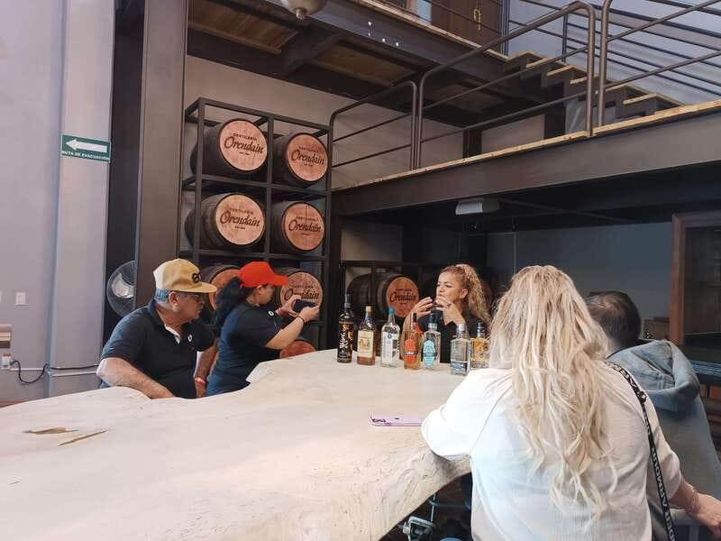 Five-star factory: Meet Orendain tequila. - First and second distillation in the tasting