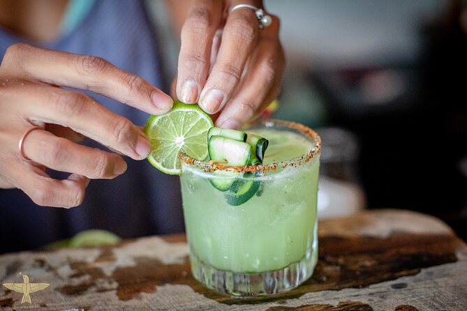 Food & Mixology Tour:Tequila,Tacos, Mezcal and Agave Cocktails - Bar La Playa and the jalapeño margarita