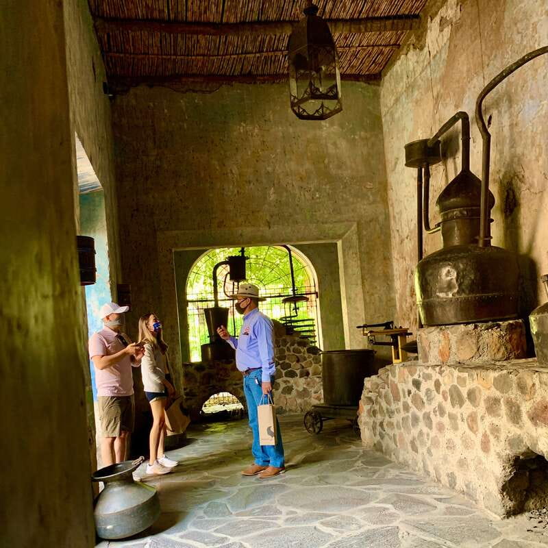 From Guadalajara: Pyramids & Jose Cuervo Tequila Tour - Inside historic Jose Cuervo Distillery