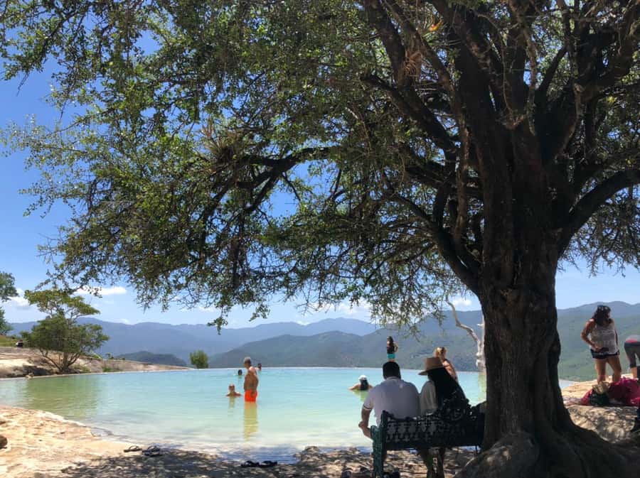 From Oaxaca de Juarez: Hierve el Agua and Mezcal Distillery - Why Hierve el Agua deserves the long ride