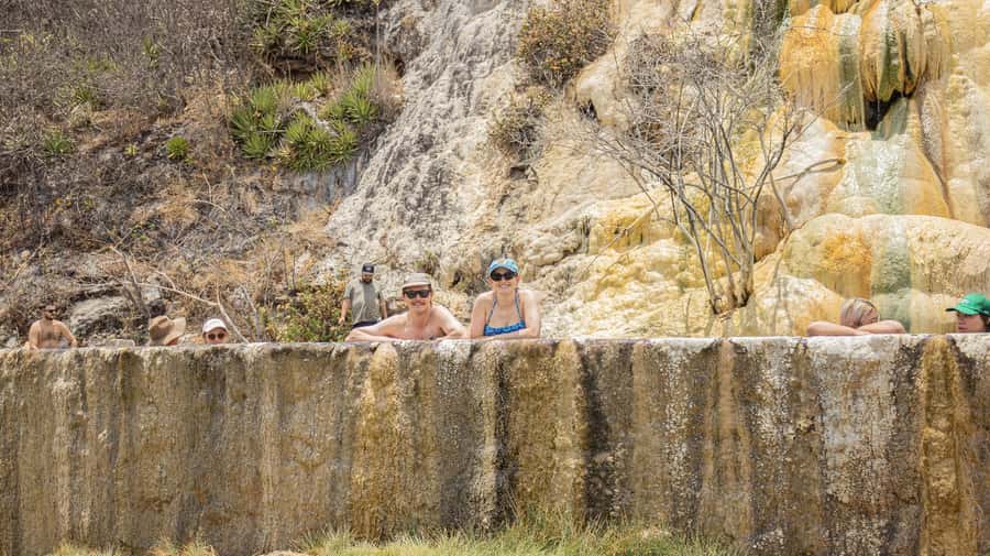 From Oaxaca de Juarez: Hierve el Agua and Mezcal Distillery - Optional stops can add local flavor