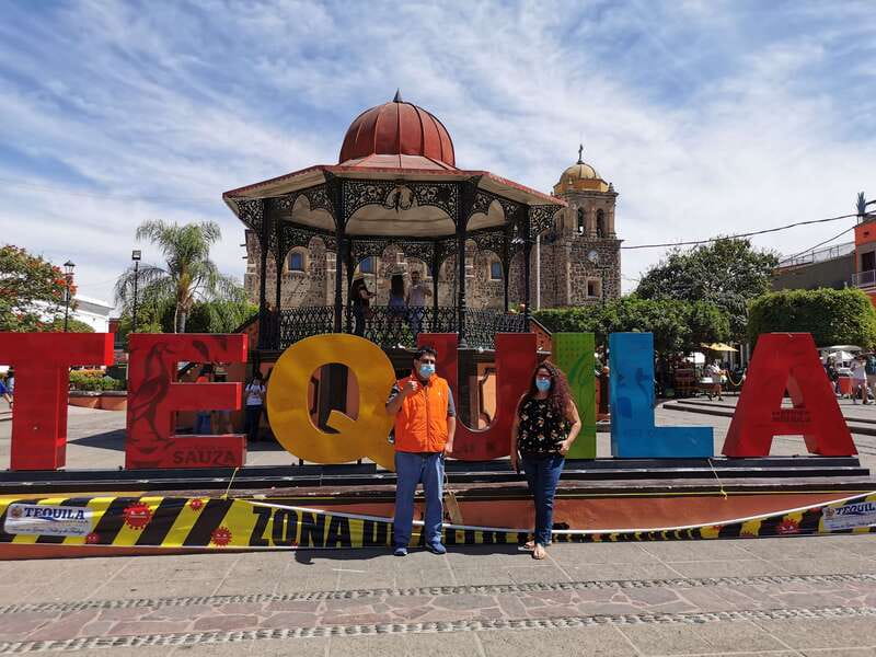 Guadalajara: Horse Riding on the Tequila Route with Tastings - Walking through Tequila’s historic center
