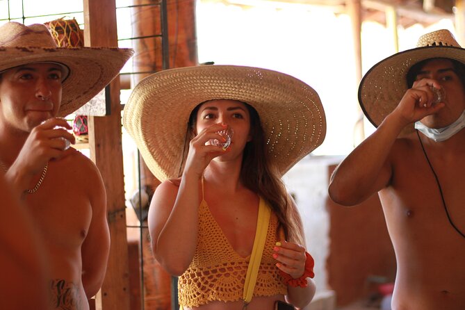 Guided tour of an ancestral Mezcal distillery with transport - Local snacks make the mezcal easier to understand
