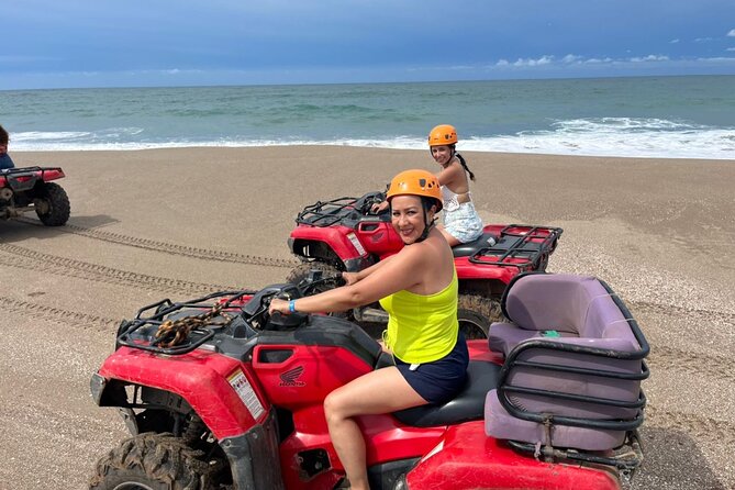 Jungle and beach ATV tour + lunch + tequila tasting - Reaching the quiet Pacific beach