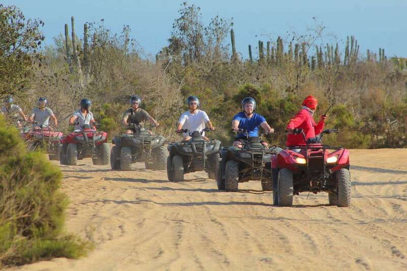 Los cabos:ATV beach&desert with transfer & tequila tasting - Two hours through Baja desert and dry streambeds