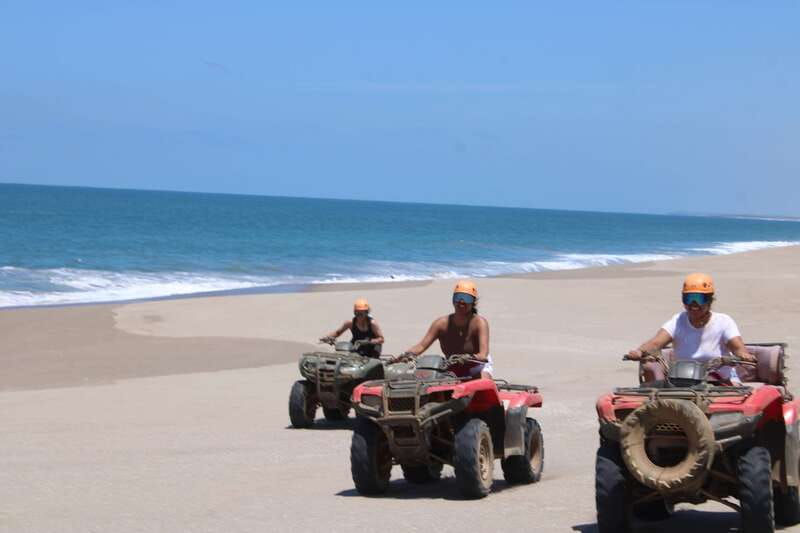 Mazatlán: Beach & Jungle ATV Tour w/ Lunch & Tequila Tasting - Beach paths, streams, and agave fields