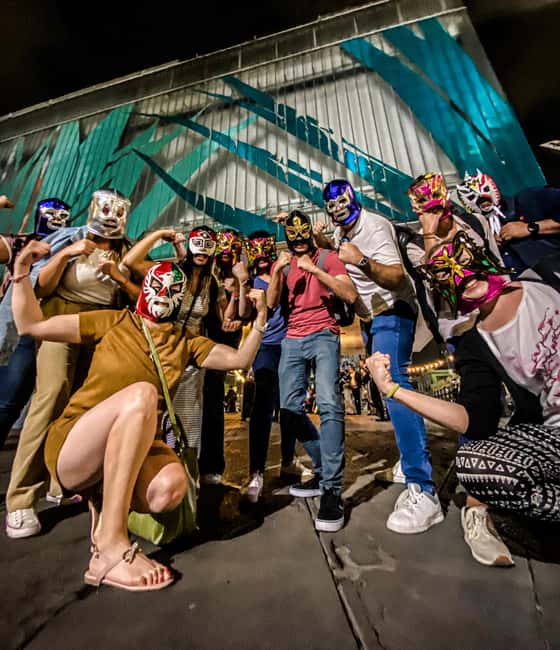 Mexico City: Local Walking Tour with Mezcal & Wrestling Show - Mezcal and tequila before the city walk