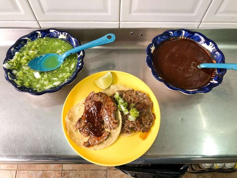 Mexico City: Tacos & Mezcal Night Food Tour - The first stop: north-style tacos