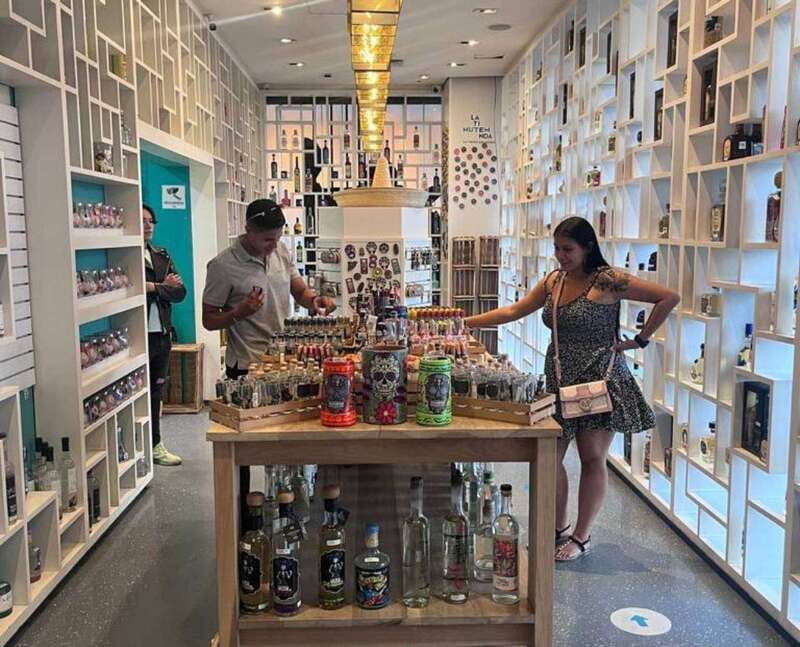 Mexico City: Tequila and Mezcal Museum Tour with Tasting - Entering the museum in Plaza Garibaldi