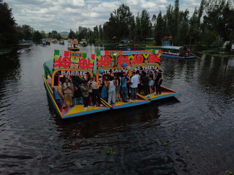 Mexico: Xochimilco Boat Party with Tequila Shots - Arriving at Embarcadero Cuemanco from 1 pm to 2 pm