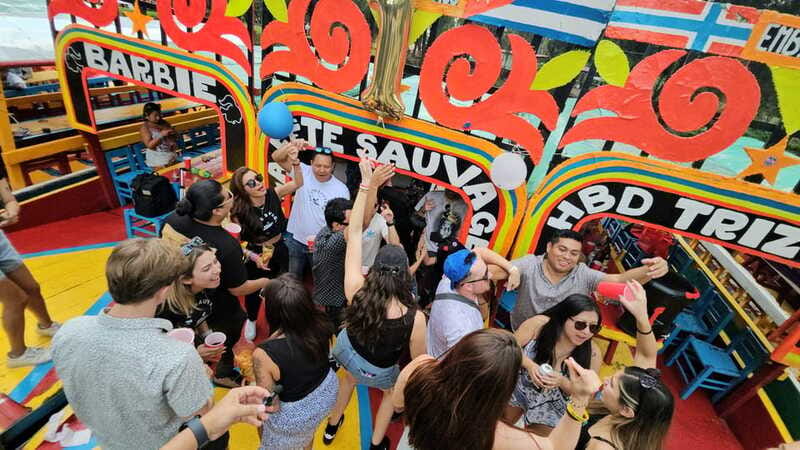 Mexico: Xochimilco Boat Party with Tequila Shots - Who will enjoy this most?