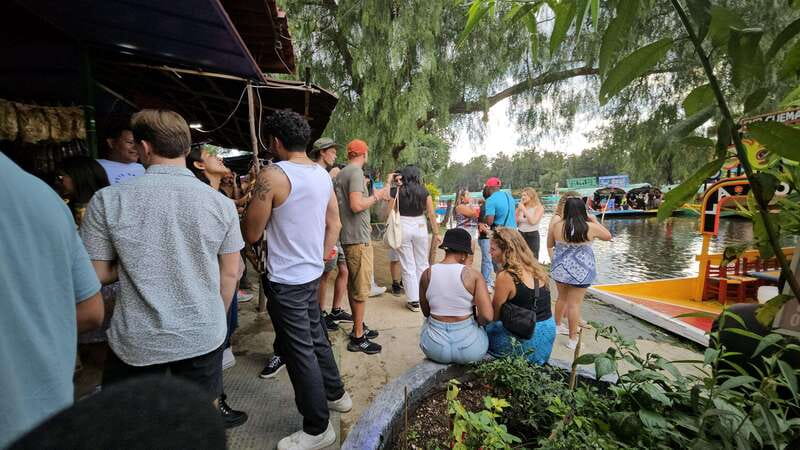 Mexico: Xochimilco Boat Party with Tequila Shots - Four hours aboard a traditional trajinera