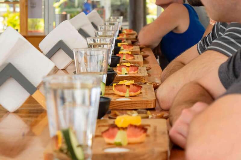 Mezcal and Tequila Tasting Room - A cantarito changes the pace