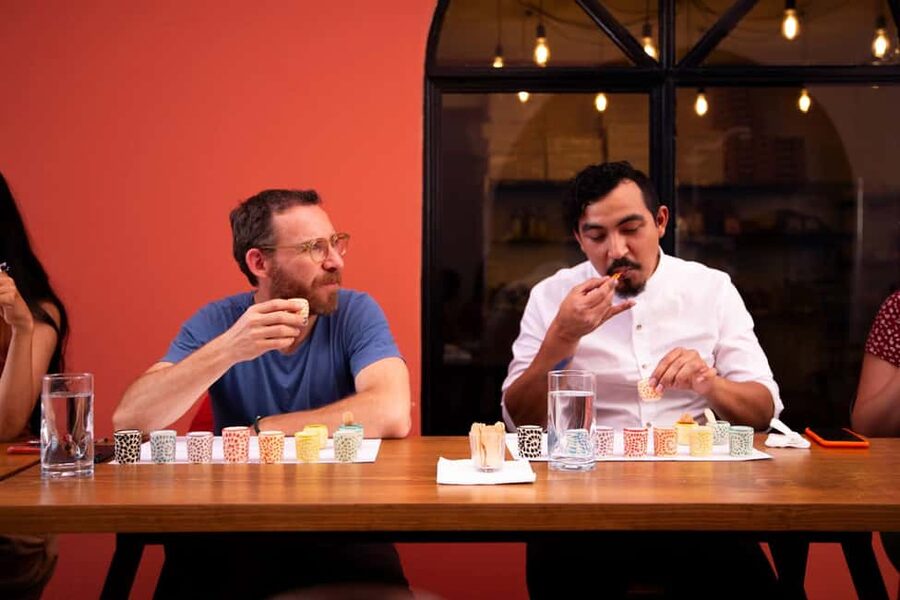 Mezcal y Mole with a Certified Sommelier - The mole is part of the education