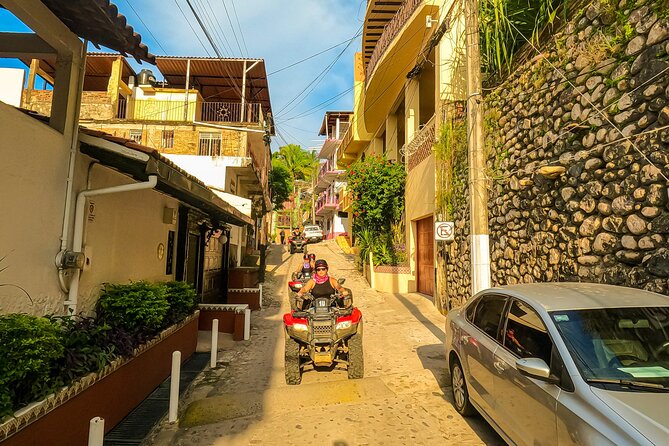 NEW!! Private ATV Tour of Everything Puerto Vallarta & Tequila T. - Malecón, Isla Cuale, and the city ride