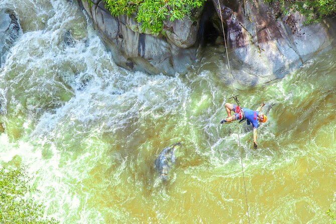 Puerto Vallarta Best Zipline Canopy + Tequila and Speed Boat Ride - Tequila, lunch, and the riverside base