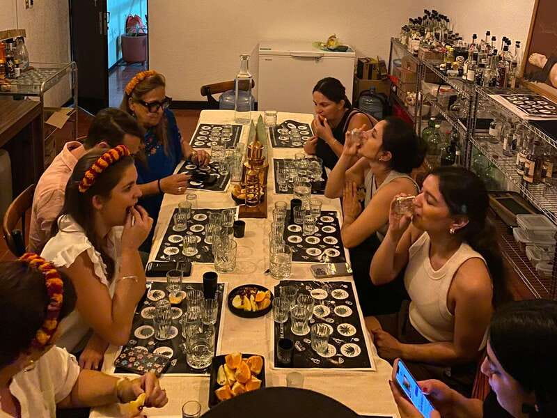 The Best Mezcal Tasting, Mezcal Tasting in Oaxaca - Sal de gusano, crudites, and the role of food