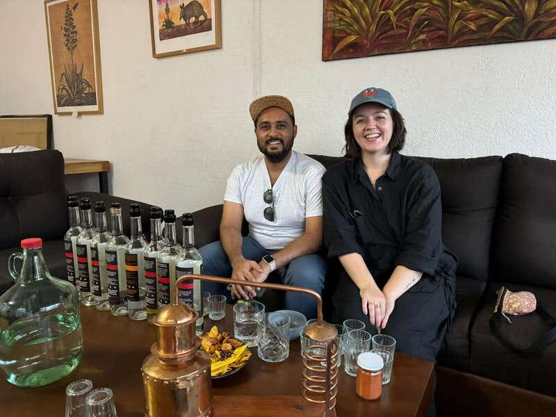 The Best Mezcal Tasting, Mezcal Tasting in Oaxaca - Meeting Fernando and Maryori’s mezcal world