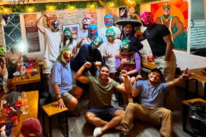 Tour Lucha Libre ,Tacos, Tequila and Mezcal in Mexico City - Walking into Arena Mexico