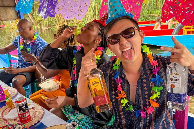 Xochimilco All Inclusive Experience Tequila and Mezcal with Culture - Meztli.X, pulque, insects, and a Mexican dish