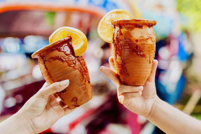Xochimilco: Tequila tasting (unlimited) and cultural party on a boat - The first sailing stretch: tequila, beer, and canal views